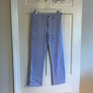 Boys' Polo Seersucker Pants Sz 8